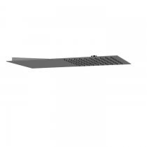 Gessi Tremillimetri Верхний душ QUADRO 30х55см , цвет: Black Metal Brushed PVD