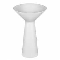 Gessi Cono Раковина 54.6 см, без отв., напольная, цвет: белый