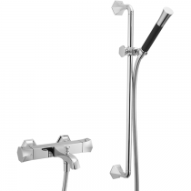 CISAL Cherie Термостатический смеситель для ванны, с душевым комплектом, цвет: хром