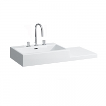 Laufen Living City Раковина 100х46х14 см, 3 отв., цвет: белый