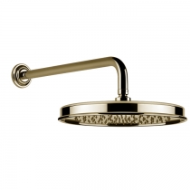 Gessi Venti20 Верхний душ &amp;Oslash;328 мм., с настенным держателем 389 мм., цвет: Brass PVD