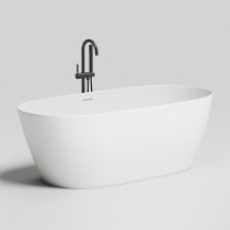 Salini Sofia Ванна отдельностоящая 170x80cм, донный клапан &amp;amp;quot;Up&amp;amp;Down&amp;amp;quot;, сифон, слив-перелив, материал: S-Sense, цвет: белый глянец