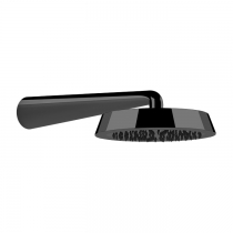 Gessi Cono Верхний душ &amp;Oslash;24см., настенный, цвет: Black Metal Brushed PVD