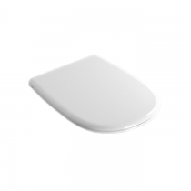 Globo Daily Сиденье для унитаза, с микролифтом, дюропласт, цвет: белый/хром