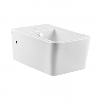 Gessi Rettangolo Биде подвесное 55.8х35.9см, с 1 отверстием под смеситель, цвет: белый