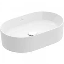Villeroy&amp;amp;Boch Collaro Раковина накладная, 56x36х14.5см., без отв., цвет: альпийский белый