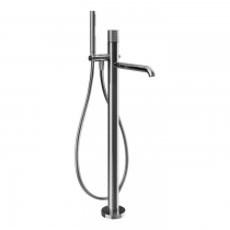 Gessi Habito Cesello Смеситель для ванны напольный, с ручным душем, цвет: хром