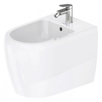 Duravit Qatego Биде напольное 39х60х40см., 1 отв., Wei&amp;szlig; Hochglanz, цвет: белый