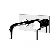 Gessi Emporio Via tortona Смеситель для раковины, встраиваемый, излив: 14.6см., цвет: хром