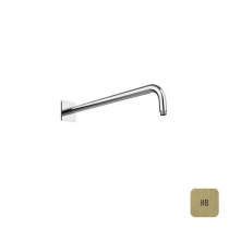 Almar Arms Кронштейн для верхнего душа, настенный 42см., с квадратным отражателем, цвет: латунь брашированная PVD