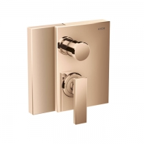 Axor Edge Смеситель для ванны, встраиваемый, внешняя часть, цвет: красное золото