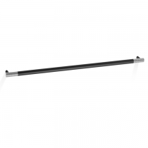 Decor Walther Club HTE80 Полотенцедержатель 80см, подвесной, цвет: черный матовый / хром