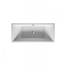 Duravit Vero Air Ванна 180x80см, приставной вариант, с бесшовной панелью и рамой, с 2 наклонами для спины, цвет: белый