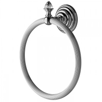 Devon&amp;amp;Devon Diamond Полотенцедержатель - кольцо 21см., подвесной, цвет: хром