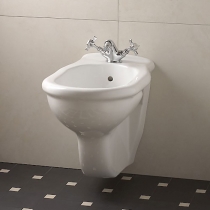 	 Devon&amp;amp;Devon New Etoile, Биде подвесное 53.5х33см, с одним отверстием под смеситель, цвет: белый