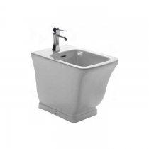 Globo Relais Биде напольное 56x36x43см., 1 отв., с креплением, цвет: белый