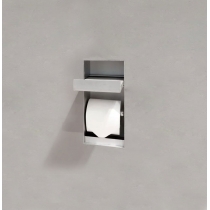 Antonio Lupi Sesamo Держатель для туалетной бумаги, встраиваемый в стену, 25х10.4х19.8 см, из нержавеющей стали AISI 304, отделка алюминий