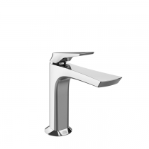 Gessi Ventaglio Смеситель для раковины с донным клапаном &amp;amp;quot;Stop&amp;amp;Go&amp;amp;quot; и соединительными шлангами, цвет: хром