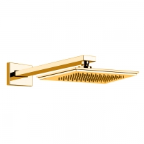 Gessi Eleganza Верхний душ для настенного крепления, цвет: золото