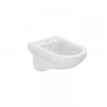 Azzurra Thin Биде подвесное 56x36xH33 см с 1 отв. под смеситель, с креплением, цвет: Bianco lucido
