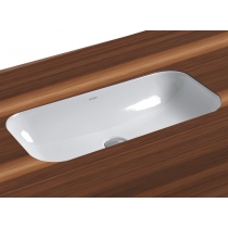 AZZURRA GLAZE Раковина 69х38 см, без отв., цвет: белый