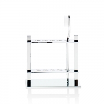 Decor Walther DW 330 Держатель для зубных щёток 15x7x13.5см, настольный, цвет: хром