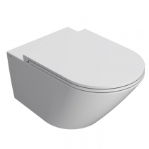 Globo Forty3 Унитаз 57x36см., подвесной, безободковый, цвет: белый матовый