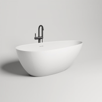 Salini Paola Bassa Ванна отдельностоящая 172х82.7х57.8cм, &amp;amp;quot;Up&amp;amp;Down&amp;amp;quot;, сифон, слив-перелив, S-Sense, цвет: белый глянцевый