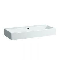 Laufen Living City Раковина 100х46х14 см, без отв., цвет: белый