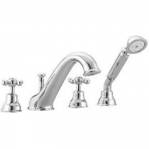 CISAL Arcana Ceramic Смеситель на борт ванны на 4 отверстия, цвет: хром