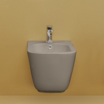 Kerasan Tribeca Биде подвесное 54х35см, c 1 отв под смеситель, c креплением WB9N, цвет: Nocciola