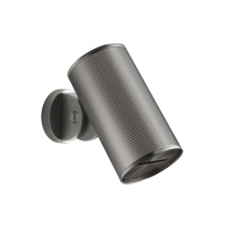 Gessi 316 Rigato Верхний душ &amp;Oslash;79 мм., с настенным креплением, водопад, цвет Steel Brushed