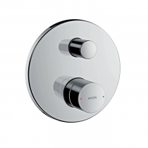 Axor Uno Встраиваемый смеситель для ванны однорычажный с защитой по станд. EN1717, внешняя часть, цвет: шлифованный никель