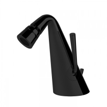 Gessi Cono Смеситель для биде с донным клапаном на 1 1/4&amp;rdquo;, соединительные шланги на 3/8, цвет: Black XL