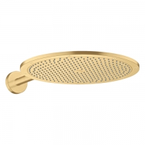 Axor ShowerSolutions Верхний душ, &amp;Oslash; 35см., 1jet, с держателем 39см, настенный монтаж, &amp;frac12;&amp;rsquo;, цвет: шлифованное золото