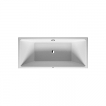 Duravit Vero Air Ванна 180x80см, отдельностоящая, с бесшовной панелью и рамой, с 2 наклонами для спины, цвет: белый