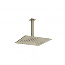 Gessi Emporio shower Верхний душ 30х30см., потолочный, поворотная с шарниром, с защитой от известкового налёта, цвет: Finox Brushed Nickel