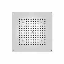 BOSSINI DREAM-CUBE Верхний душ 370 x 370 мм с 4 LED (белый), блок питания/управления, цвет: хром