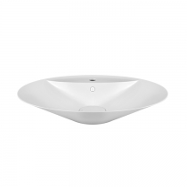 Gessi Cono Раковина 73.9x49.5х15 см, с 1 отв., цвет: матовый белый