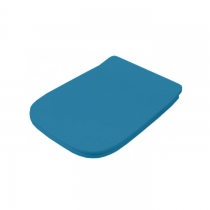 Artceram A16 Сиденье для унитаза с микролифтом, фурнитура хром, цвет: avio/хром