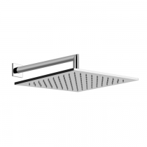 Gessi Emporio shower Верхний душ 30х30см., подвесной, поворотная, с защитой от известкового налёта, цвет: хром