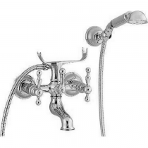 CISAL Arcana America Смеситель для ванны с душевым комплектом, цвет: хром