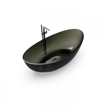 Knief Oval Shape Ванна отдельностоящая 180х93x56см., из полимерного материала, цвет: Turmalin # 020