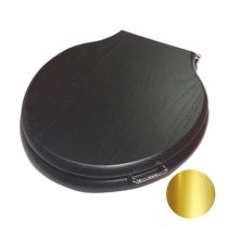 Devon&amp;amp;Devon Etoile/New Etoile Сиденье для унитаза, микролифт, цвет: темный/светлое золото