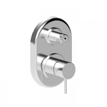 Stella Lucilla Встраиваемый смеситель для ванны/душа 3254MC с авт.переключателем, цвет: хром