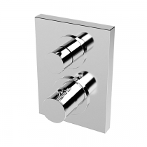 Stella 130 Встраиваемый термостатический смеситель для душа IS3294 P.V. с переключателем на 2 выхода, цвет: хром