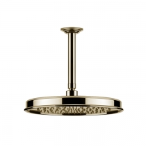 Gessi Venti20 Верхний душ &amp;Oslash;300 мм., с потолочным держателем 293 мм., цвет: Brass PVD