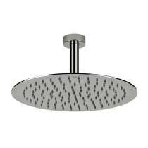 Gessi Emporio shower Верхний душ &amp;Oslash;30см., потолочный, поворотная с шарниром, с защитой от известкового налёта, цвет: Mirror Steel