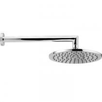 CISAL Shower Верхний душ D200 мм с настенным держателем L290 мм, цвет: хром