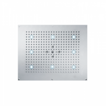 BOSSINI Dream Верхний душ 570 x 470 мм, с 8 LED RGB, 2 режима (дождь, распыление), блок питания/управления, Cromoterapia, цвет: хром